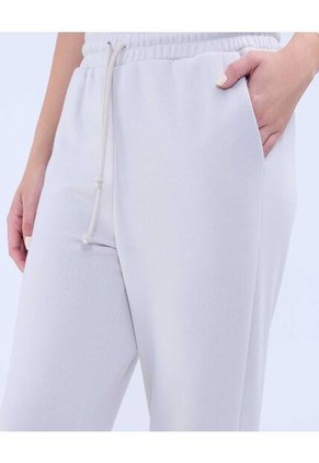 Pantalon Para Mujer Jogger Color Beige Marca Ostu #40070718