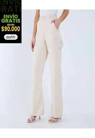 Jean Para Mujer 90S Color Crudo Marca Ostu #40160492 Ostu