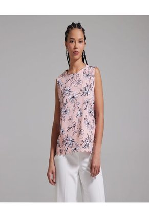 Blusa Para Mujer Manga Sisa Color Rosado Marca Ostu #40120784