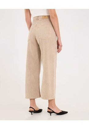 Jean Para Mujer Culotte Color Beige Marca Ostu #40160595