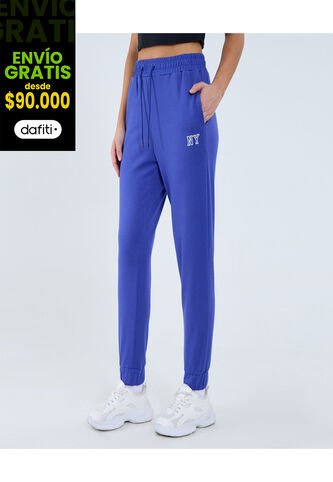 Pantalón Para Mujer Jogger Color Azul Marca Ostu #40070779 Ostu