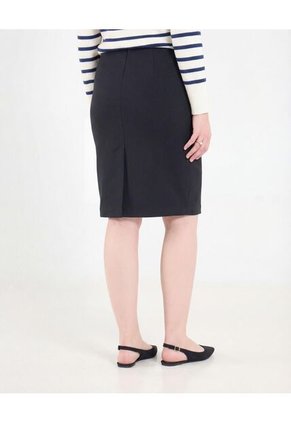 Falda  Para Mujer Medio Color Negro Marca Ostu #40140203