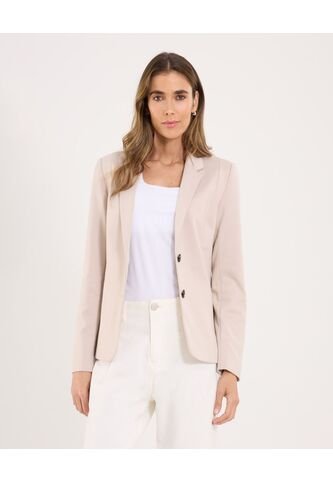 Blazer Para Mujer  Color Beige Marca Ostu #40400013 Ostu