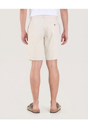 Bermuda  Para Hombre Regular Corto Color Beige Marca Ostu #60100489