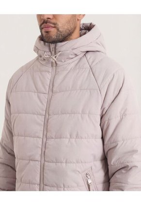 Chaqueta  Para Hombre Acolchada Color Beige Marca Ostu #60080168