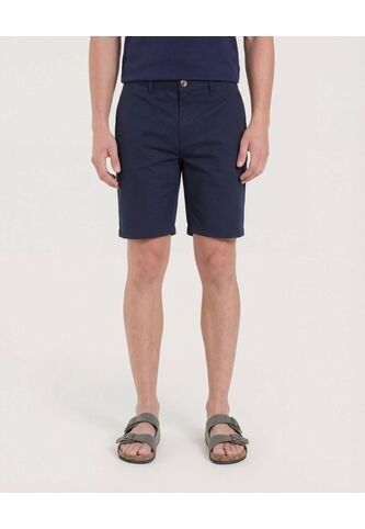 Bermuda  Para Hombre Regular Corto Color Azul Marca Ostu #60100489 Ostu