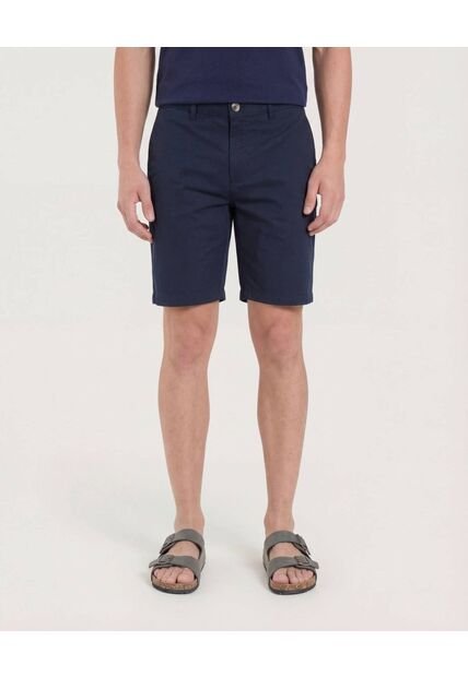 Bermuda  Para Hombre Regular Corto Color Azul Marca Ostu #60100489
