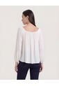 Blusa  Para Mujer Manga 3/4 Color Crudo Marca Ostu #40121274 de Ostu