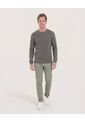 Buzo  Para Hombre Cuello Redondo Color Verde Marca Ostu #60060616 de Ostu