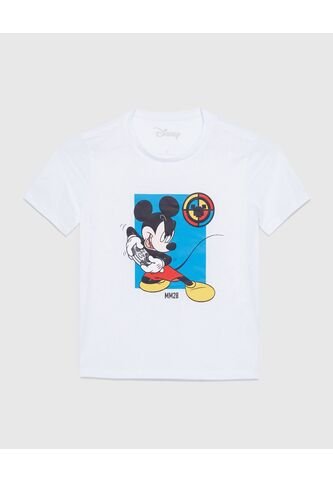 Camiseta Estampada De Mickey Mouse  Infantil Niño #80090153 Ostu