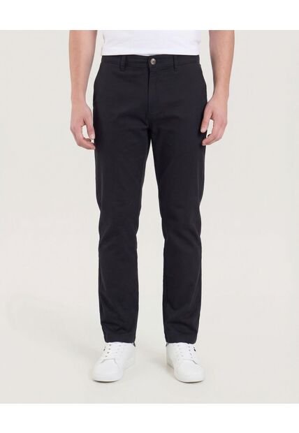 Pantalón  Para Hombre Chino Color Negro Marca Ostu #60070543