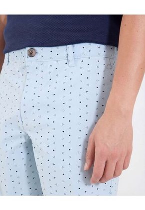 Bermuda  Para Hombre Regular Corto Color Azul Marca Ostu #60100488