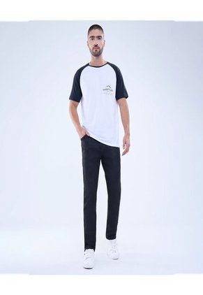 Jean Para Hombre Skinny Color Negro Marca Ostu #60160377