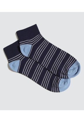 Medias De Hombre Tobillera Ostu Color Pack X3 #60980232