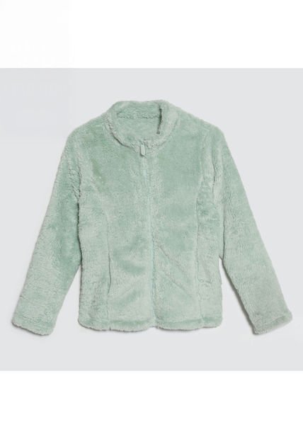 Chaqueta Para Niña Abrigo Color Verde  Marca Ostu #90080034