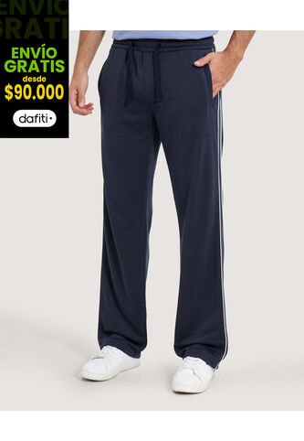 Pantalón Para Hombre Jogger Color Azul Marca Ostu #60070453 Ostu