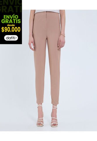 Pantalón Para Mujer Moda Color Camel Marca Ostu #40070740 Ostu