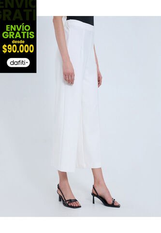 Pantalón Para Mujer Moda Color Marfil Marca Ostu #40070766 Ostu