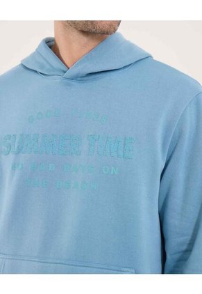 Buzo Para Hombre Hoodie Color Verde Marca Ostu #60060591