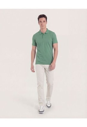 Pantalón  Para Hombre 5 Bolsillos Color Beige Marca Ostu #60070544