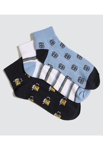 Medias Para Hombre Tobillera Color Pack X Marca Ostu #60980229