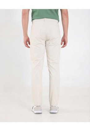 Pantalón  Para Hombre 5 Bolsillos Color Beige Marca Ostu #60070544