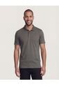 Polo  Para Hombre Cuello Tejido Con Bolsillo Color Verde Marca Ostu #60110873 de Ostu
