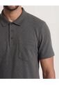 Polo  Para Hombre Cuello Tejido Con Bolsillo Color Verde Marca Ostu #60110873 de Ostu