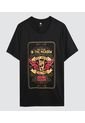 Camiseta Para Hombre Manga Corta Color Negrocarbon Marca Ostu #60091253 de Ostu
