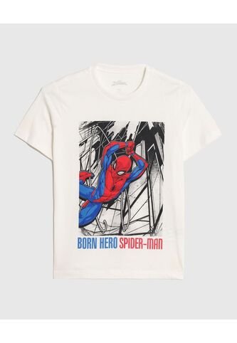 Camiseta Born Hero Spider-Man  De Infantil Niño #80090303 Ostu