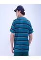 Camiseta Para Hombre Manga Corta Color Verde Oscuro Marca Ostu #60091404 de Ostu