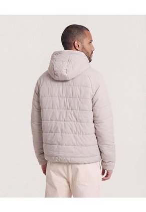 Chaqueta  Para Hombre Acolchada Color Beige Marca Ostu #60080168