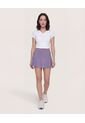 Falda  Para Mujer Corto Color Lila Marca Ostu #40140178 de Ostu