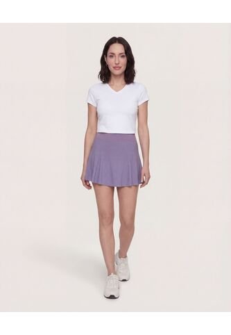 Falda  Para Mujer Corto Color Lila Marca Ostu #40140178 Ostu