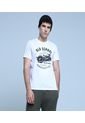 Camiseta Para Hombre Manga Corta Color Crudo Marca Ostu #60091259 de Ostu