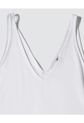 Blusa Para Mujer Manga Sisa Color Blanco Marca Ostu #40120940