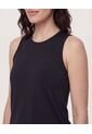 Camiseta  Para Mujer Manga Sisa Cuello Redondo Color Negro Marca Ostu #40092794 de Ostu