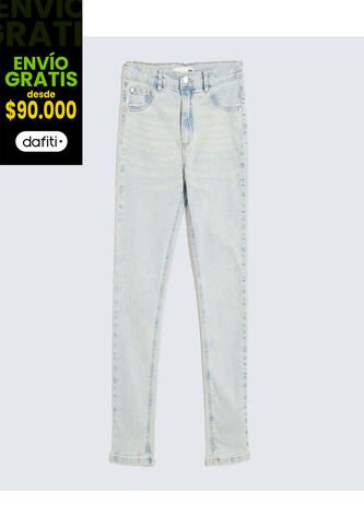 Jean Infantil Niña Skinny Color Azul Marca Ostu #90160088 Ostu