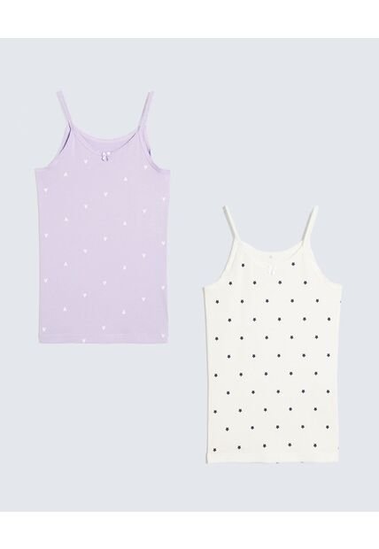 Top Infantil Niña  Color Lila Marca Ostu #90220005