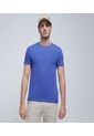 Camiseta Para Hombre Manga Corta Color Azul  Marca Ostu #60091278 de Ostu