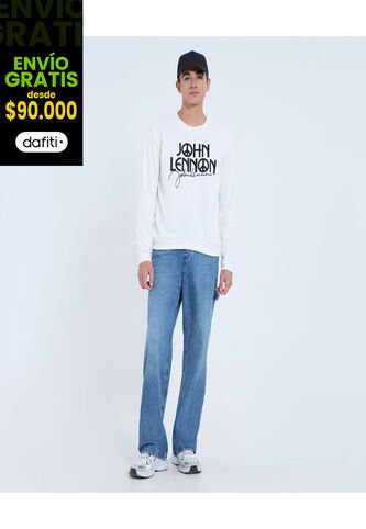 Jean Para Hombre Loose Color Azul Marca Ostu #60160400 Ostu