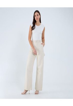 Jean Para Mujer 90S Color Crudo Marca Ostu #40160492