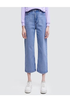 Jean Para Mujer Culotte Color Azul  Marca Ostu #40160260