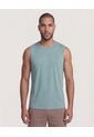 Camiseta  Para Hombre Manga Sisa Cuello Redondo Color Verde Marca Ostu #60091931 de Ostu