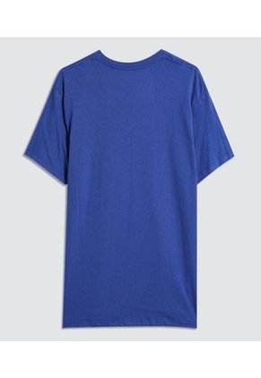 Camiseta Para Hombre Manga Corta Color Azul  Marca Ostu #60091278