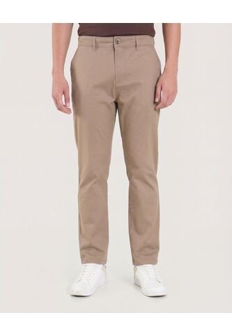 Pantalón  Para Hombre Chino Color Beige Marca Ostu #60070543 Ostu