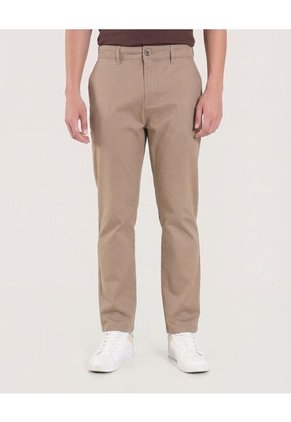 Pantalón Para Hombre Chino Color Beige Marca Ostu #60070543