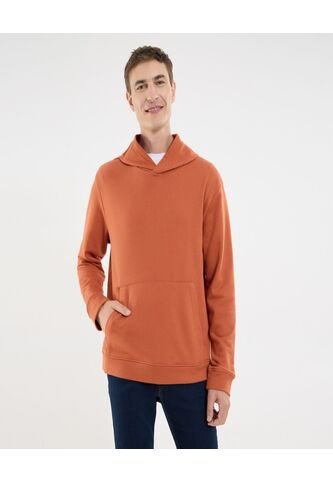 Buzo Para Hombre Hoodie Color Naranja Marca Ostu #60060484 Ostu
