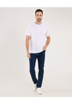 Jean Para Hombre Slim Color Azul  Marca Ostu #60160310