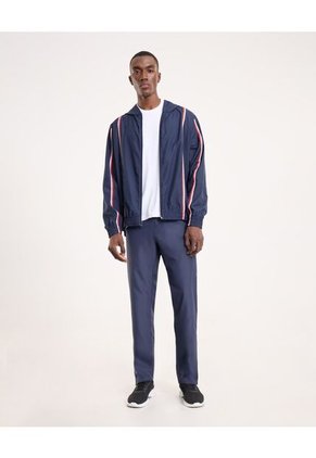 Pantalón Para Hombre Multiusos Plano Color Azul Marca Ostu #60070475